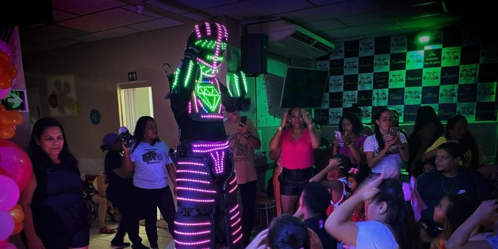 Robô Led